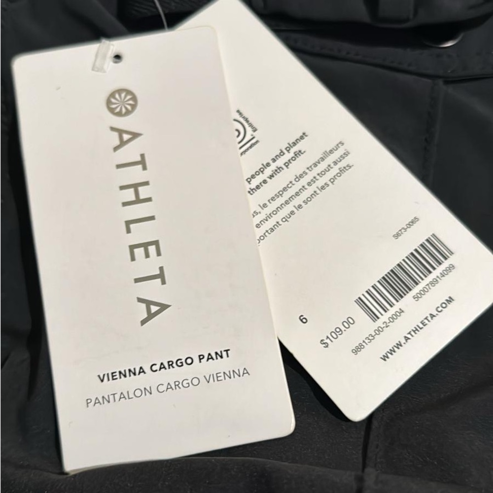 ATHLETA VIENNA CARGO PANT // Black - Picture 16 of 16